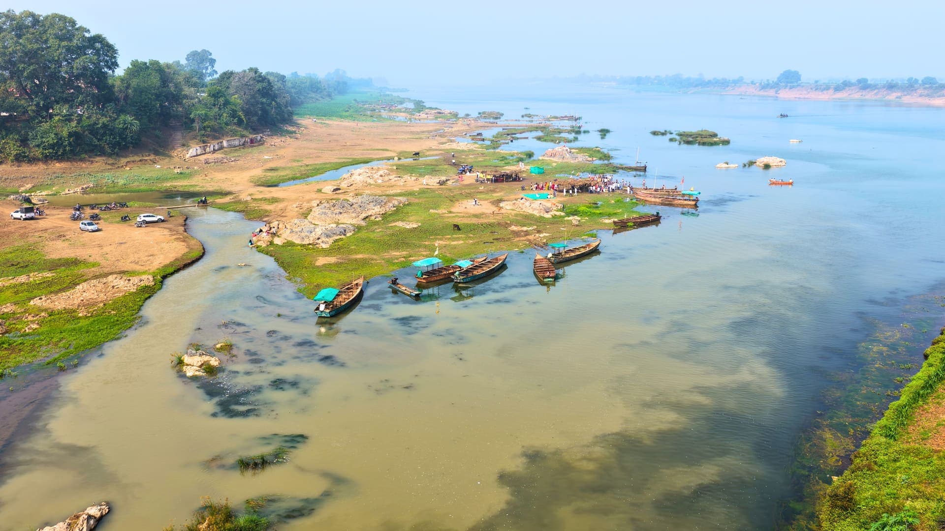 Narmada Parikrama — on location